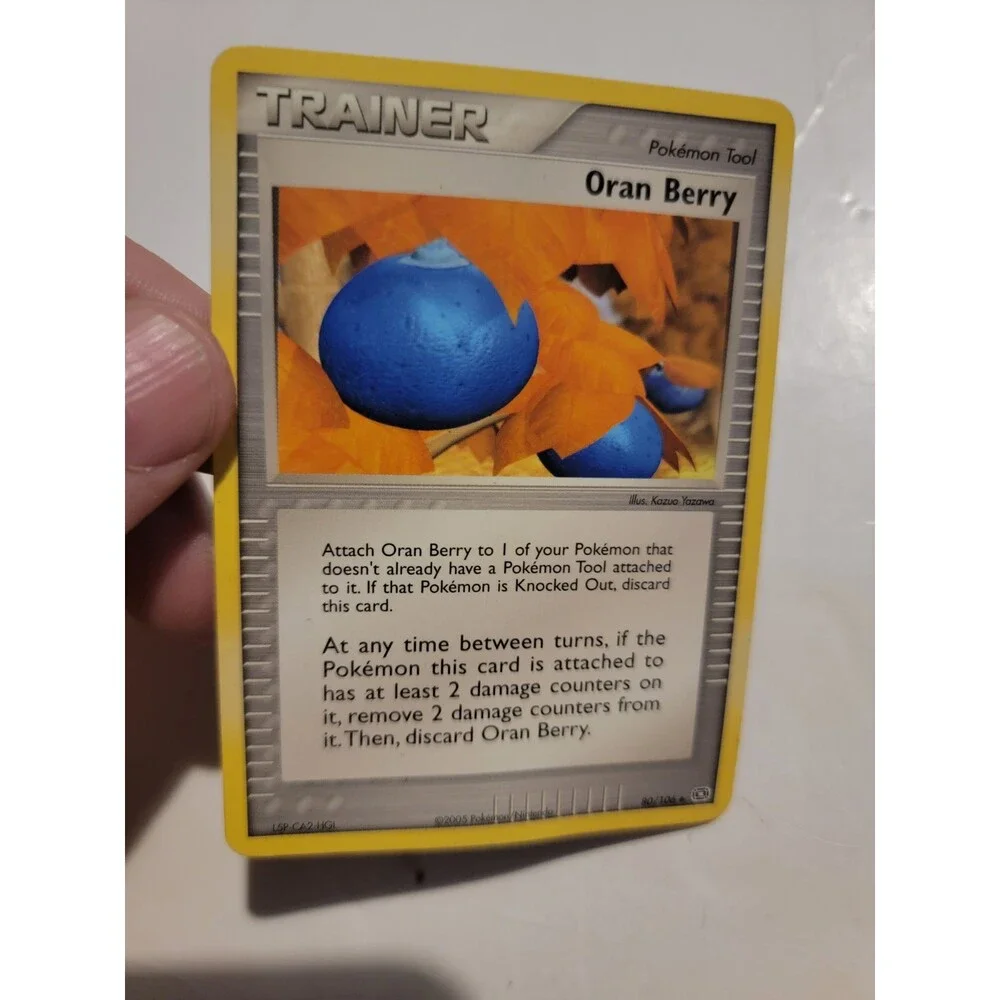 ORAN BERRY 85/109 EX Ruby & Sapphire Pokemon WOTC Card 2005